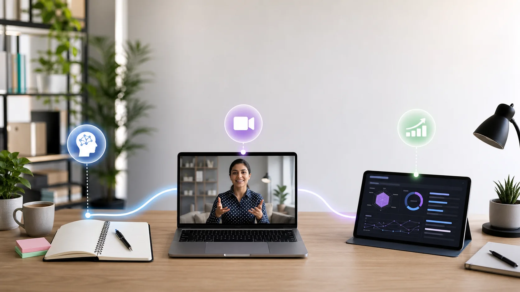 ExtraBrain setup guidance for interviews and meetings